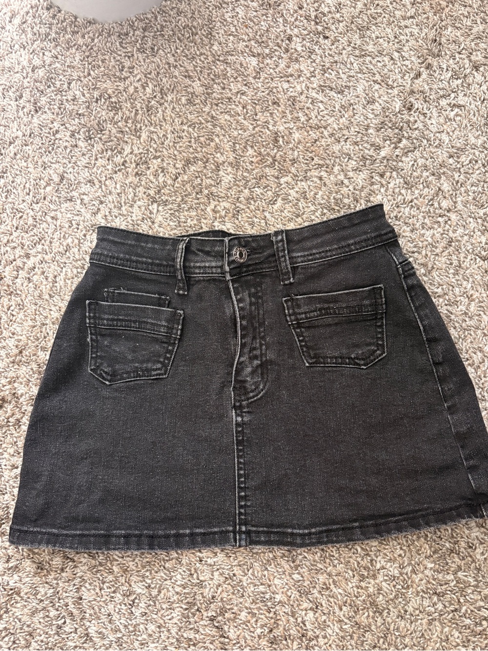 Whitefox Boutiqie Black Mini Skirt